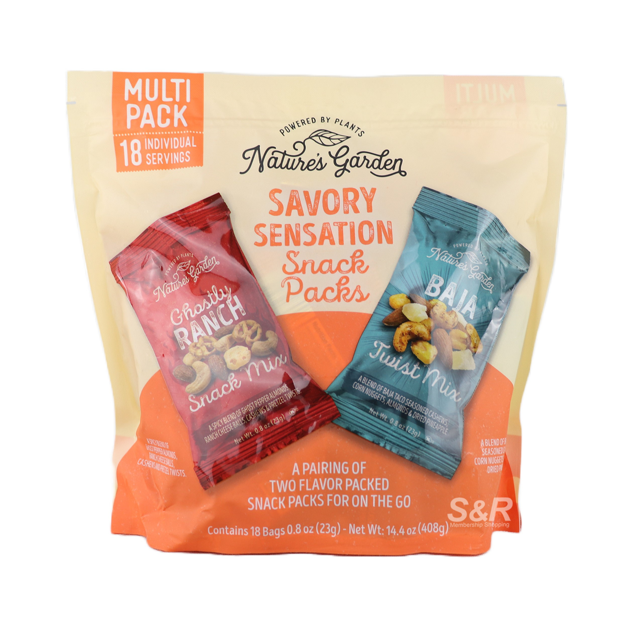 Nature's Garden Savory Sensation Snack Packs (23g x 18pcs) Nature's Garden Savory Sensation Snack Packs (23g x 18pcs)
